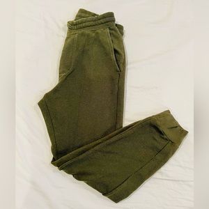 Mens thermal Jogger- Olive green
